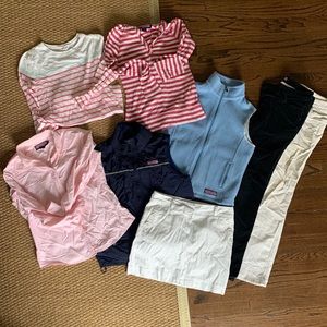 Lot of vineyard vines items.